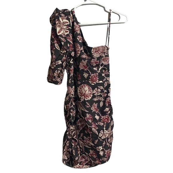 Isabel Marant Lilia One Shoulder Floral Print Mini
Dress Asymmetrical Cotton - Picture 7 of 10
